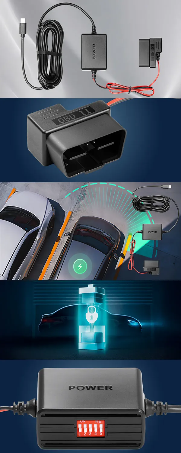 Napájecí adaptér pro parkovací režim OBD II
